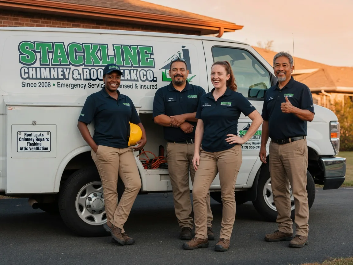 Chimney flashing repair company in Newtonsville, OH